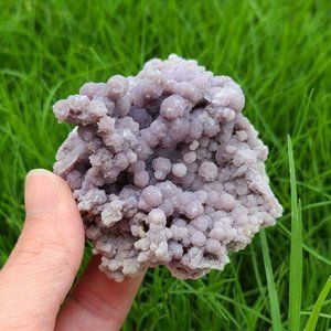 Grape agate chunk